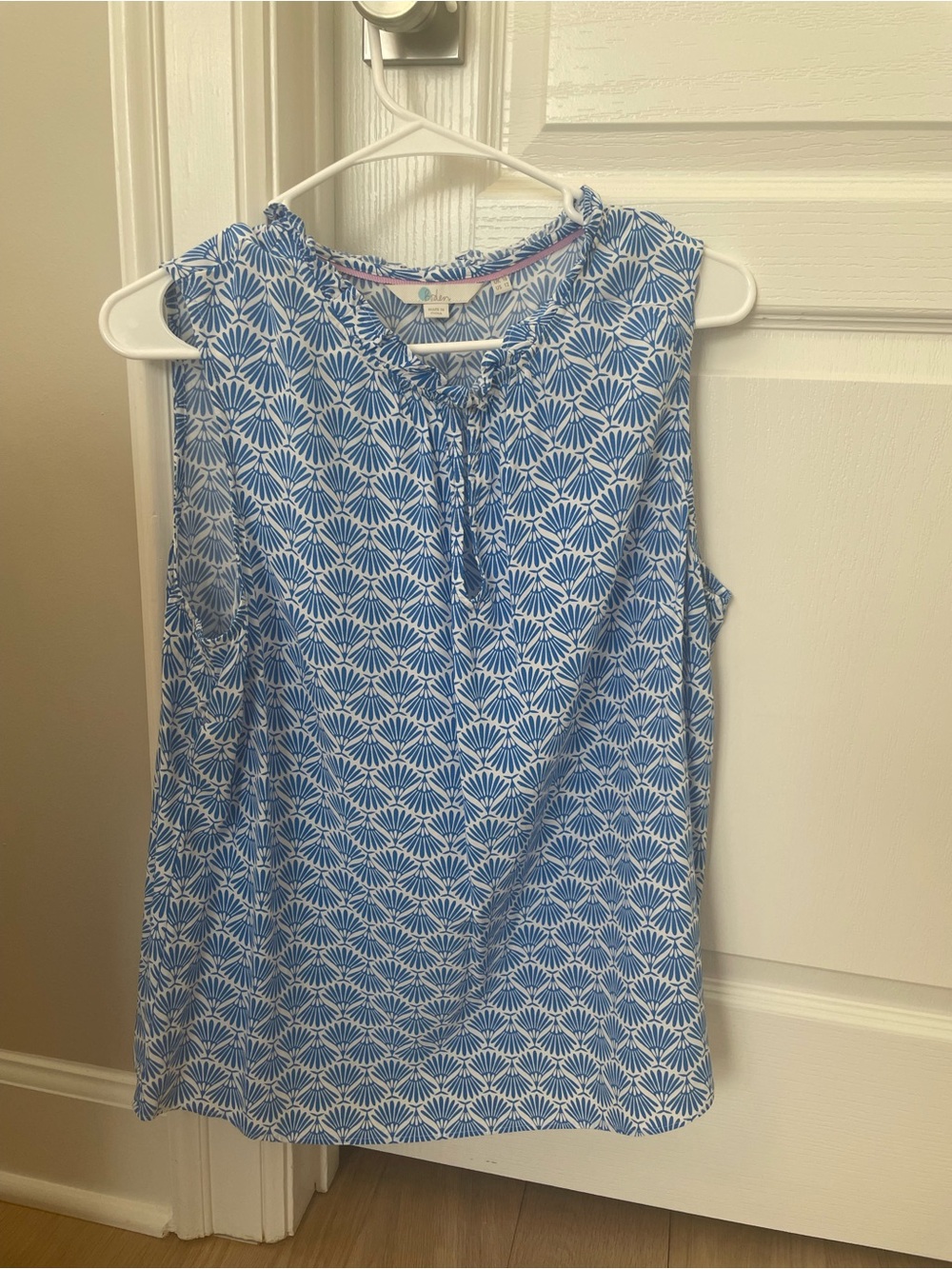 Boden Sleeveless Blue Women's Shell Top 12